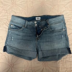 Hudson Mid Thigh Ruby Denim Shorts